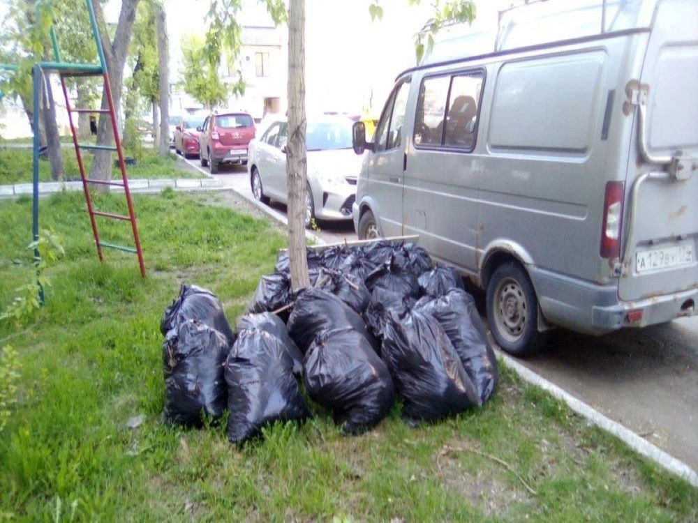 Не все управляющие компании спешат подавать заявки на вывоз мешков с листвой в ЦКС